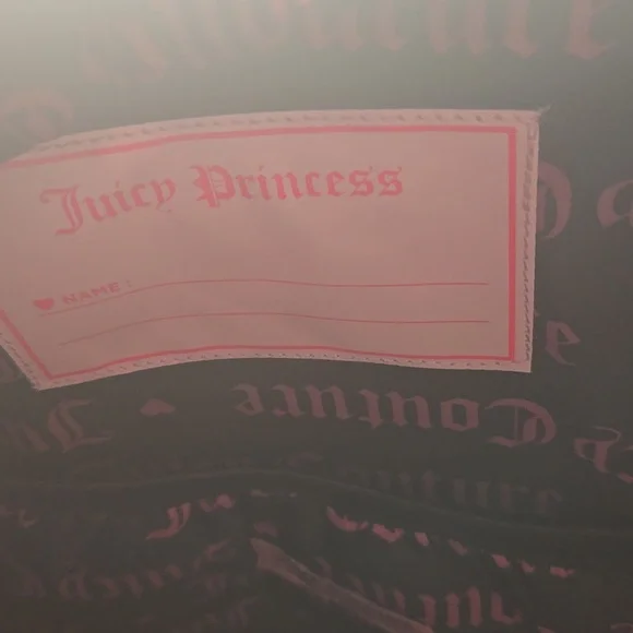 Juicy Couture Navy Backpack School Travel - Picture 9 of 10